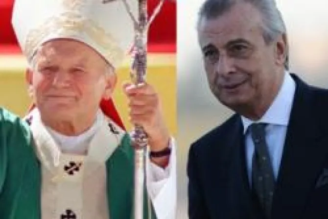 Organizador de viajes del Papa: Juan Pablo II es "Padre Santo de los cielos"
