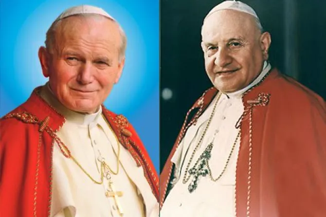 Prensa italiana: Aprobados milagros de Juan Pablo II y Juan XXIII