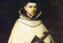 San Juan de la Cruz en u00f3leo de Francisco de Zurbaru00e1n