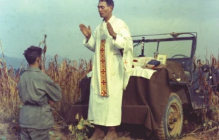 Padre Emile Kapaun. Foto: Cortesu00eda Diu00f3cesis de Wichita 