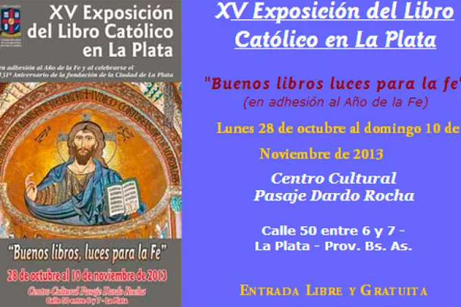 Inauguran XV Exposición del Libro Católico en Argentina