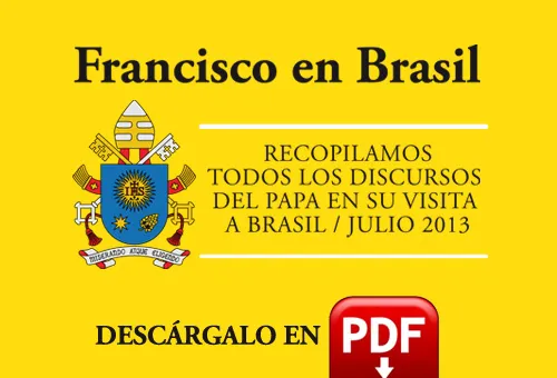 E-Book "Francisco en Brasil", descarga gratis todos los mensajes del Papa en PDF