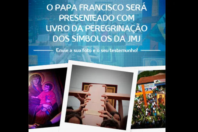 Papa recibirá libro sobre peregrinación de la Cruz de la JMJ en Brasil