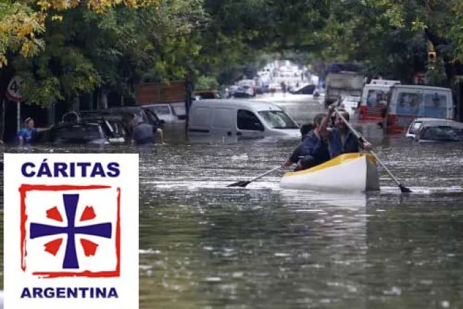 Argentina: Cáritas pide seguir ayudando a damnificados por lluvias