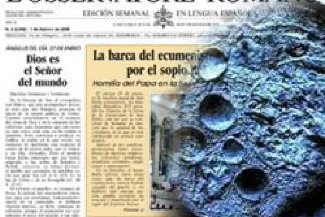 Diario vaticano: Células estaminales embrionarias solo crean falsas esperanzas