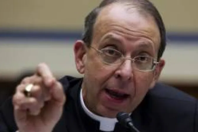 Arzobispo a Congreso de EEUU: Defiendan libertad religiosa y de conciencia