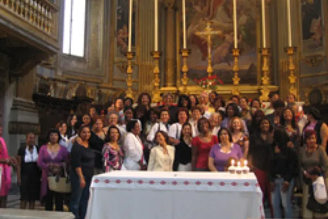 Dominicanos en Roma celebran Día de la Madre