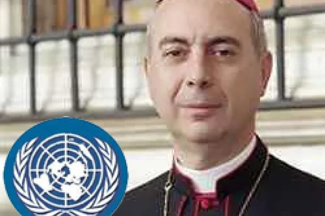 Santa Sede recuerda a ONU urgencia de trabajar por el bien común