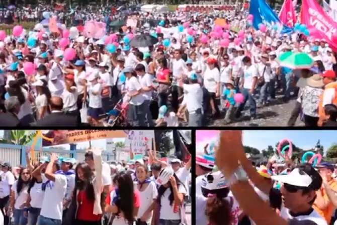 [VIDEO] Cantantes católicos peruanos juntos en Marcha por la Vida 2014
