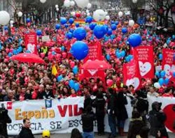 Manifestación "Sí a la vida" unirá a España
