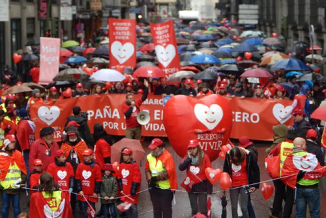 España: Cientos de miles pidieron Aborto Cero en Marcha por la Vida
