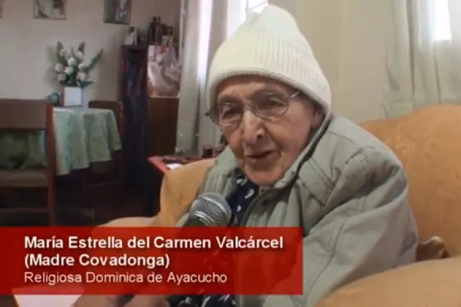 VIDEO: Religiosa que defendió derechos humanos en Ayacucho saluda a Cardenal Cipriani por su cumpleaños