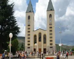 La iglesia construida en Medjugorje