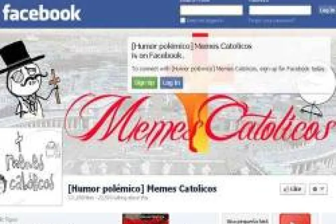Facebook elimina página de Memes Católicos