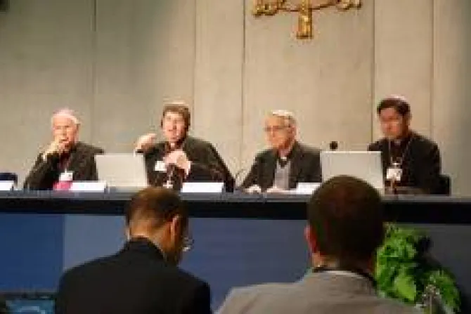 Obispos presentan mensaje final del Sínodo para la Nueva Evangelización