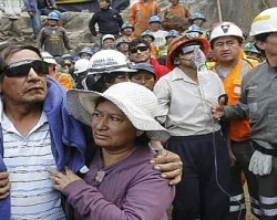 Algunos de los mineros rescatados (foto ondacero.com.pe)?w=200&h=150