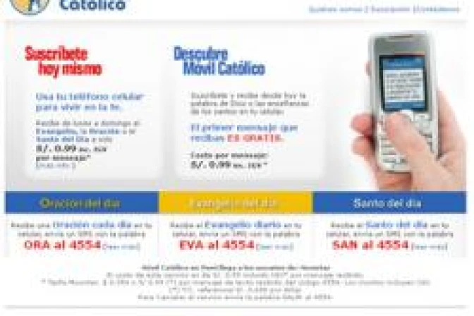 Su celular también puede ser 100 por ciento católico