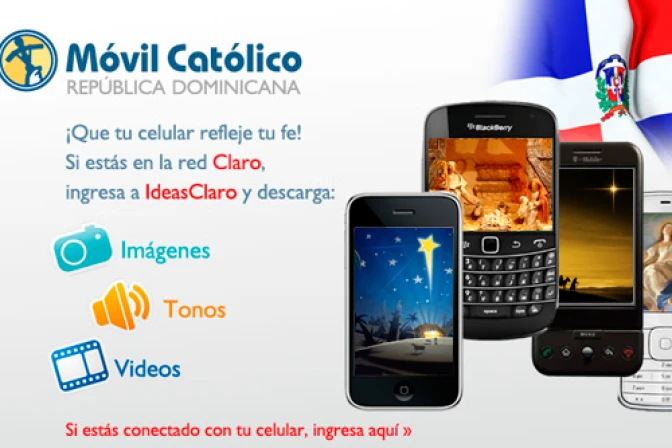 Celulares de Rep. Dominicana ofrecen contenido católico en Navidad
