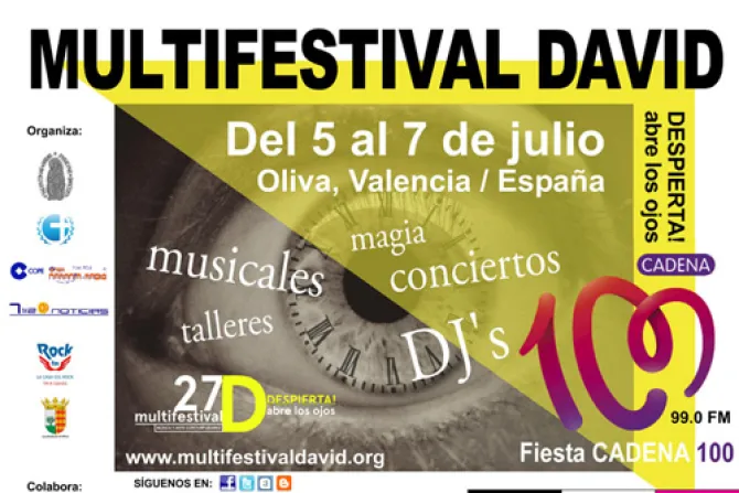 Valencia acogerá multifestival católico y ecuménico “David”