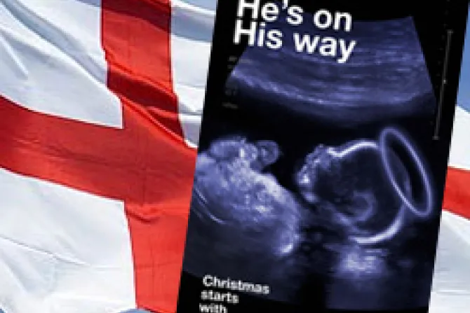 Promueven significado de la Navidad con afiche que muestra “ecografía” de Jesús 