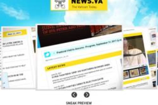 Vaticano presenta web que integra sus servicios informativos
