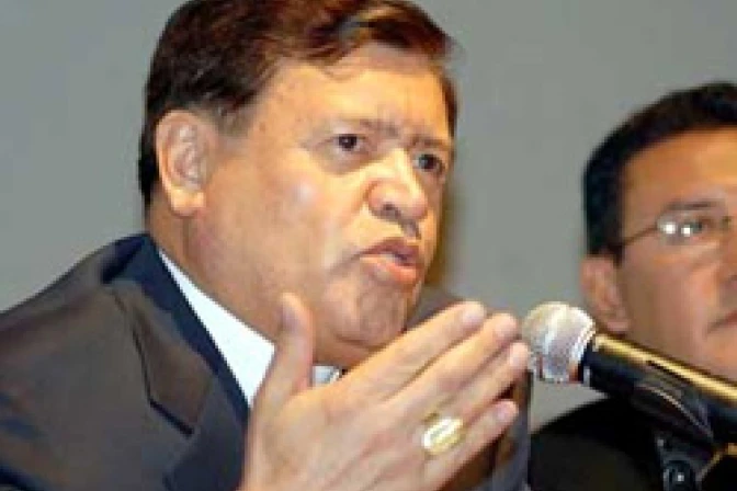 Error suprimir "del diccionario la palabra pecado", dice Cardenal Rivera