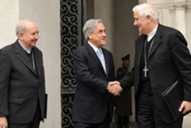 Obispos de Chile solicitan a Piñera indulto por Bicentenario