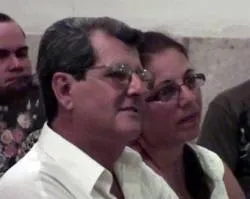 Oswaldo Payá + y su viuda Ofelia Acevedo