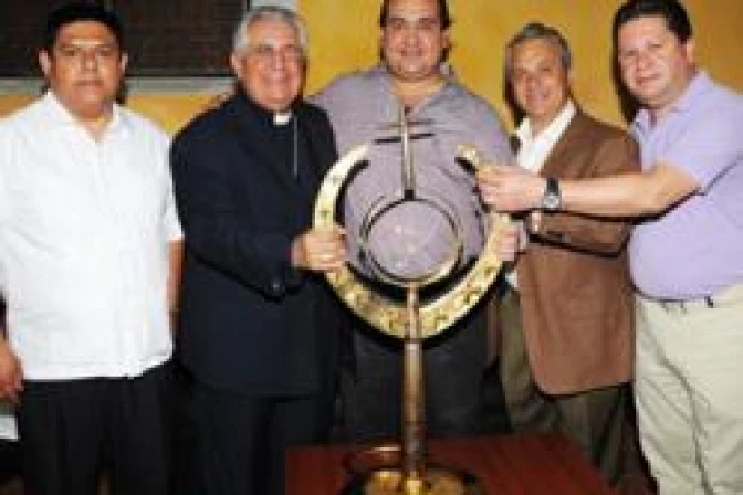 Obispo agradece a autoridades recuperación de custodia de la Eucaristía robada