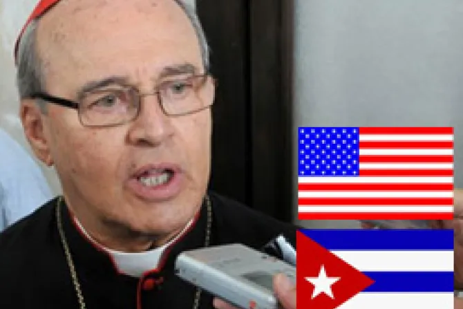 Cardenal Ortega: Raúl Castro "desea" una "apertura" con EEUU