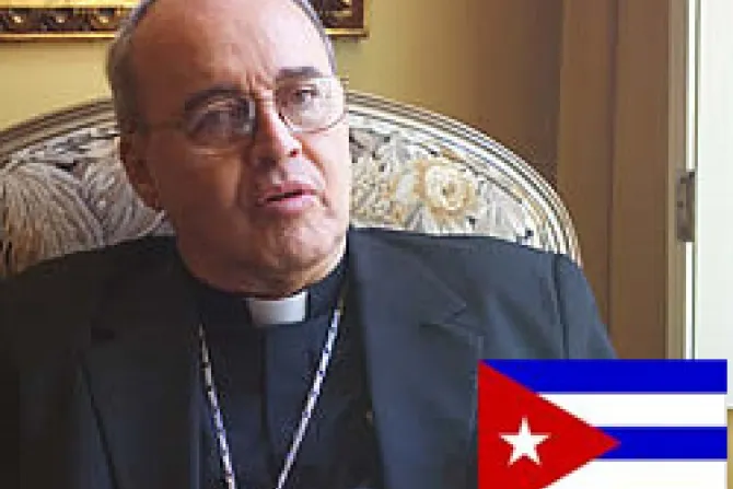 Labor de Iglesia "no depende de pacto social" con Estado, afirma Cardenal cubano