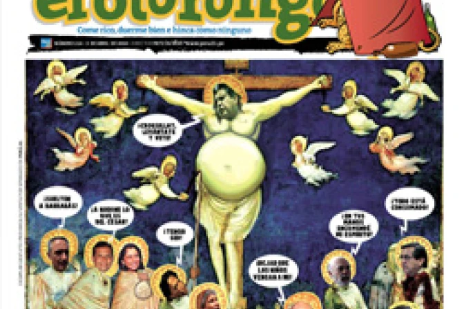 Católicos deploran blasfemia en diario de Perú… en Sábado Santo