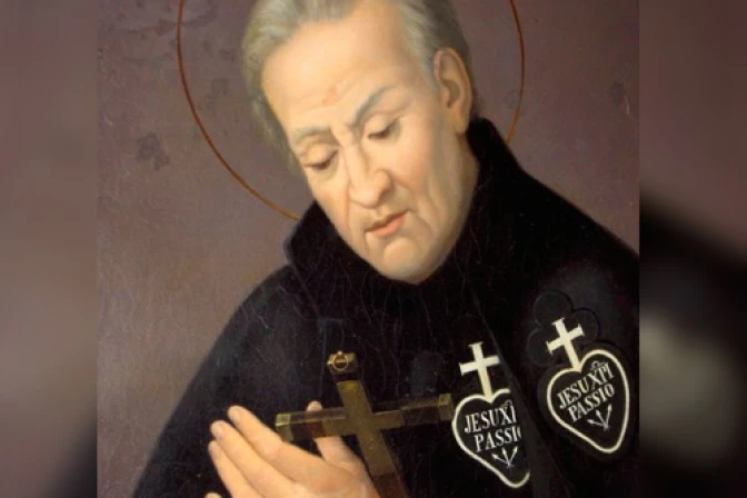 Hoy la Iglesia celebra a San Pablo de la Cruz