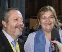 Alejandro Ripoll e Inmaculada Sánchez (foto ACI Prensa)