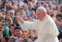 El Papa en la audiencia general de hoy (foto ACI Prensa)