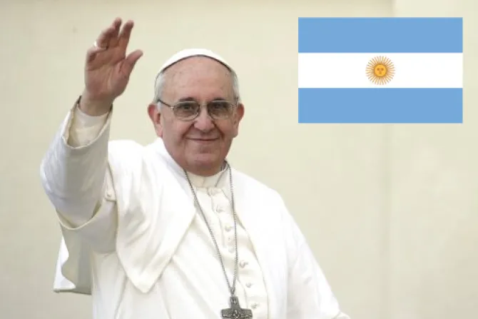 Jóvenes argentinos reciben saludo del Papa en fiesta de Corpus Christi