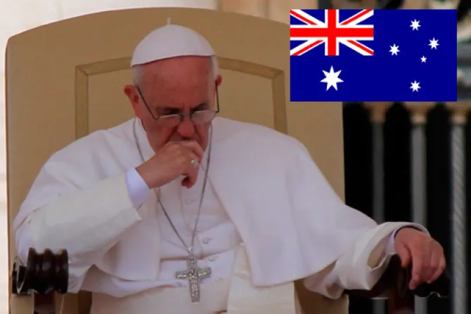 Papa reza por damnificados de incendios en Australia