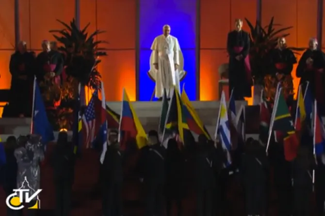 TEXTO Y VIDEO: Discurso del Papa Francisco en fiesta de bienvenida JMJ Río 2013
