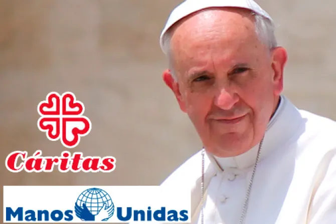 Papa auspicia campaña de Cáritas España y Manos Unidas contra el hambre