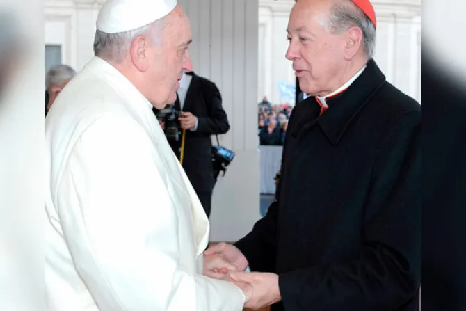 Cardenal Cipriani agradece nombramiento del Papa para Consejo de Economía del Vaticano