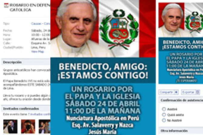 Convocan a rezar el Rosario para defender Nunciatura en Lima contra activistas homosexuales