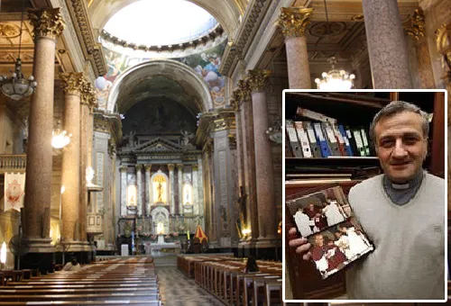 Composición: El interior de la Basílica de San José de Flores y el Padre Marronetti?w=200&h=150