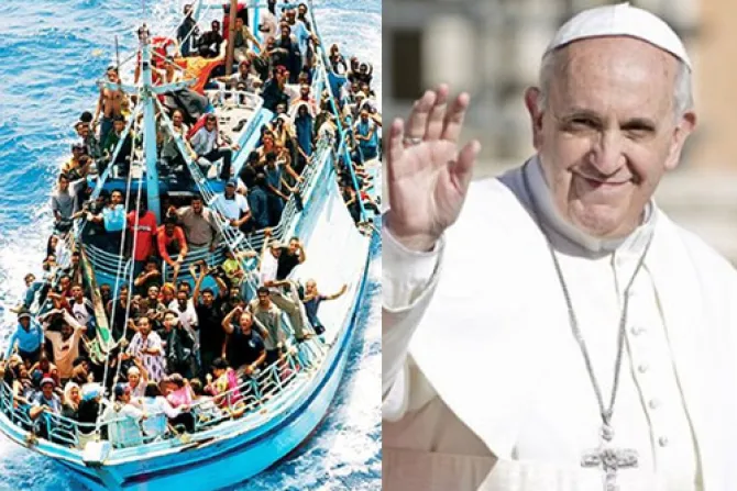El Papa viajará al sur de Italia para encontrarse con los inmigrantes que llegan en patera