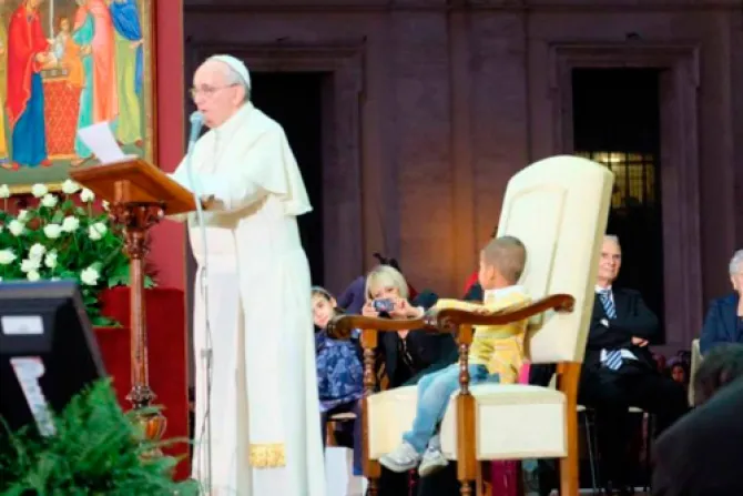 VIDEO: El niño que "se robó el show" con el Papa Francisco