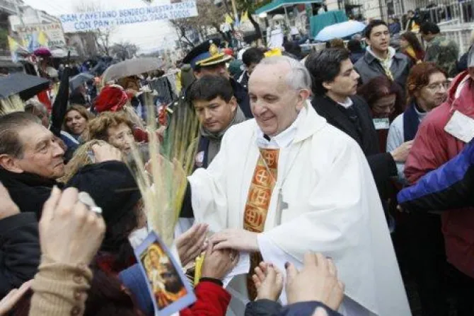 El Papa Francisco graba mensaje para devotos de San Cayetano en Argentina