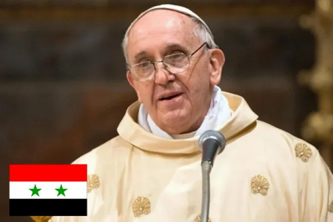 El Papa convoca en el Vaticano a todos los organismos caritativos en Siria