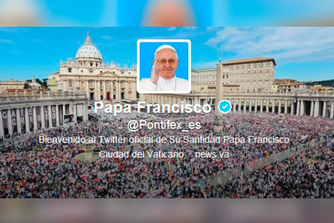 Mensajes del Papa Francisco llegan a 60 millones de personas por Twitter