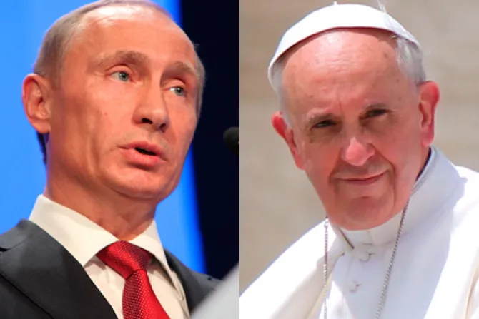 El Papa Francisco recibirá a Vladimir Putin el 25 de noviembre