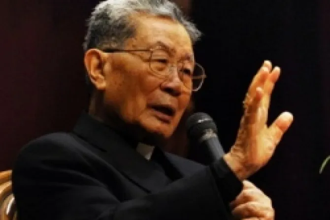 Pesar del Papa por muerte del Cardenal Paul Shan Kuo-hsi en Taiwán
