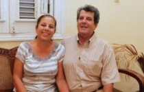 Oswaldo Payu00e1 + con Ofelia Acevedo